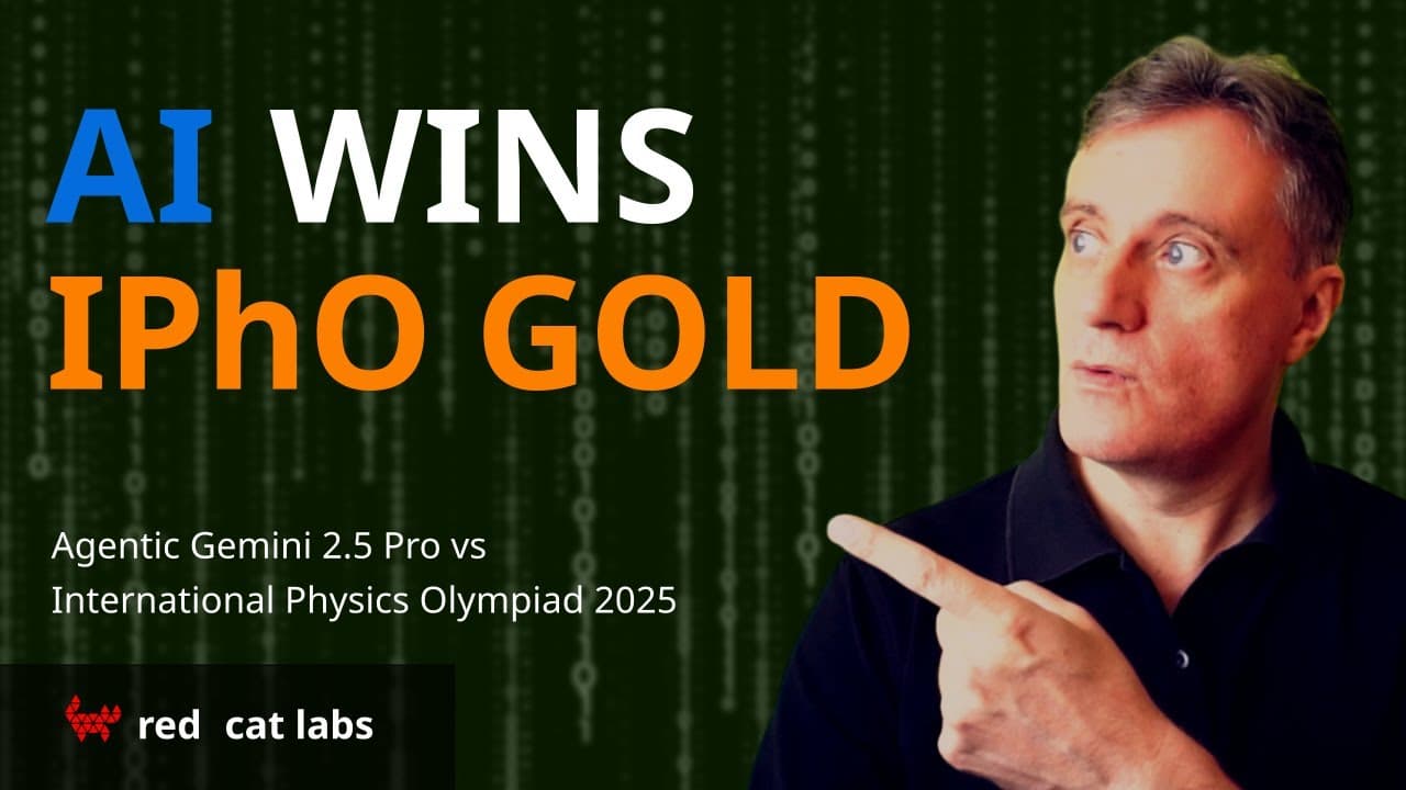 16 min "AI Wins IPhO Gold" video on YouTube