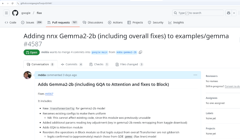 Pull Request Screenshot